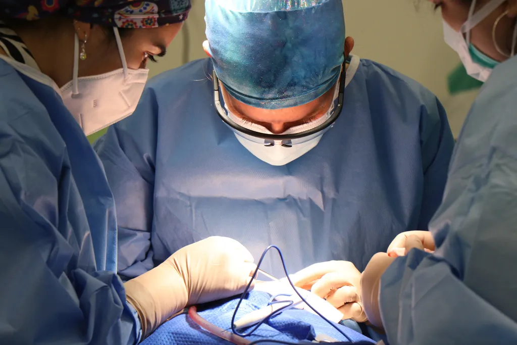 Surgeon Performing a Surgery - Dr. Ricardo Quadros - Neurocirurgião em BH